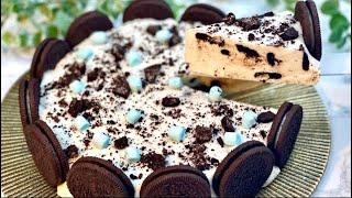 AWESOMELY DELICIOUS CHEESECAKE WITHOUT BAKING! Very Delicious And Airy Dessert! CHEESECAKE OREO!