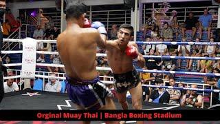 Farang Brutal Knockout: Alexander Tiger Muay Thai Vs Mon - Bangla Boxing Stadium (Jan 20th, 2023)