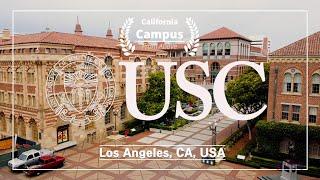 USA- University of Southern California | USC Campus Tour | Los Angeles, California | 4K Drone