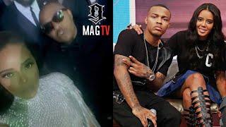 Bow Wow Runs Into Ex Angela Simmons At The BMF Premiere! 