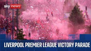 Liverpool FC's victory parade after Premier League win