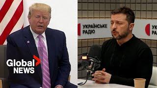 Russia-Ukraine: Zelenskyy says “war will end sooner” under Trump presidency