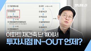 아파트 재건축 단계, 투자시점 IN-OUT 언제 하면 될까?