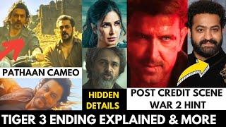 Tiger 3 Ending Explained | Tiger 3 Post Credit Scene Explained, Pathaan Cameo, War 2, Hrithik & More