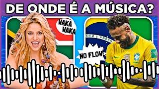  DE ONDE É A MÚSICA DOS PAÍSES | #desafiomusical #adivinheamusica