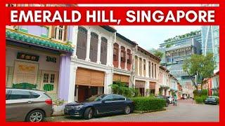 [4K] Walking Singapore | Historic Emerald Hill 2022 | Straits Chinese Architectural Heritage Tour