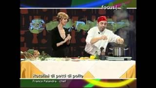 Our Italian chef, Franco Palandra, on TV