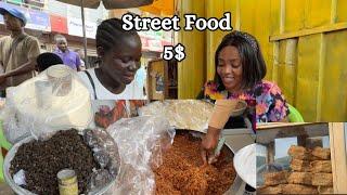 Spending 5$ On the STREETS of ACCRA GHANA | West Africa