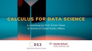 Data Science Summer School 2022 | Calculus for Data Science