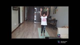 Kids 5 Min Yoga Excercise ‍️ - with Ishu 