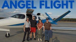 Inside an Angel Flight Mission - Cirrus Vision Jet