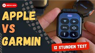 Apple VS Garmin: 12 Stunden Akkutest – Ultra 2, Series 10 vs. Fenix 8 & Enduro 3 im Härtetest!