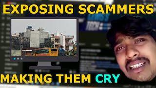 Scammers Cry When LOCATION EXPOSED!