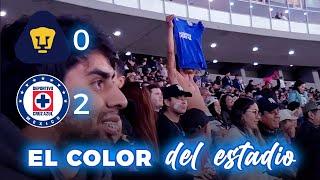 C.U SE PINTA DE AZUL || EL COLOR DEL ESTADIO || PUMAS VS CRUZ AZUL JORNADA 14 || APERTURA 2024