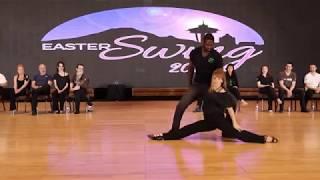 Seattle Easter Swing 2019 - 5th Place Champion/All-Star Strictly Swing -  KP Rutland & Lia Brown