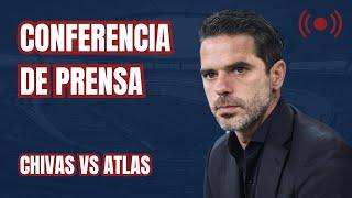 CONFERENCIA de PRENSA de FERNANDO GAGO I CHIVAS VS ATLAS I APERTURA 2024