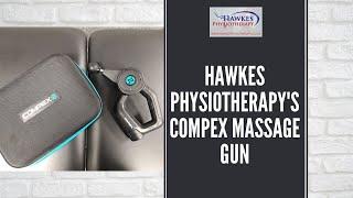 Hawkes Physiotherapy's Compex Massage Gun