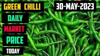 Green Chilli Wholesale Market Price  INDIA Today 30 may 2023