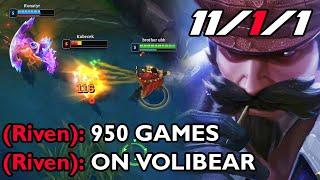 950 GAMES ON VOLIBEAR CAN'T STOP GRAVES