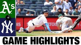 Athletics vs. Yankees Game Highlights (6/20/21) | MLB Highlights