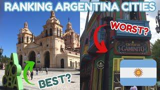  Ranking Cities in ARGENTINA  from WORST to BEST!