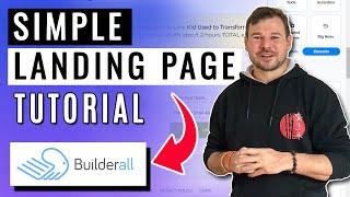 Simple Landing Page Tutorial - How To Create A Landing Pages with Builderall 5.0