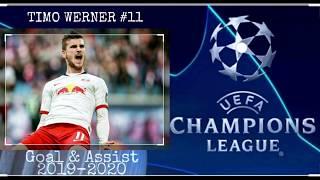 Timo Werner RB Leipzig in Champions League 2019-2020