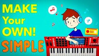 How to Make SIMPLE Chill Beats Effortlessly Akai MCP Key 37