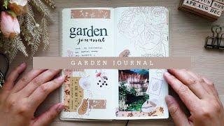  JOURNAL WITH ME | Setting Up A GARDEN Journal in a Hobonichi Weeks (ft. togetherwithkx)