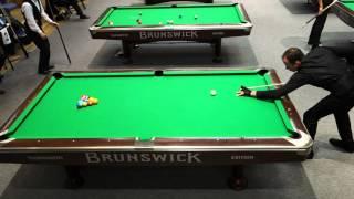 Shane Van Boening's 10-ball break shot