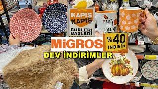 MİGROS'DA %50 İNDİRİMLER BAŞLADI/DEV İNDİRİM‍️/KAÇIRMAYIN/ŞOK OLACAKSINIZ/ÇEYİZ ALIŞVERİŞİ