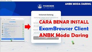 Cara Install ExamBrowser Client ANBK Moda Daring 2023