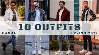 10 Latest Spring Outfit Ideas For Men 2022 | Men's Fashion | Spring 2022