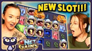 First Big Wins on NEW Slot NET GAINS!