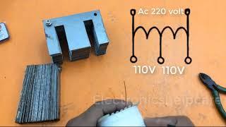 How to make 110 volt transformer?