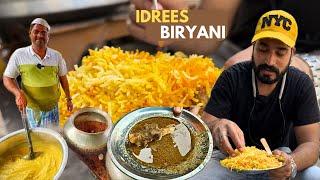 Lucknow World Famous IDREES BIRYANI | Awadhi Biryani Full Recipe by ABU BAKAR  | Lucknow Food Tour