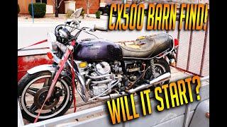 Will it run? Honda CX500 Barn find!