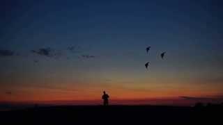 Sunset at Garry Point kite field