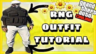 GTA 5 ONLINE - "MODDED RNG OUTFIT WITH WHITE CARGO JOGGERS TUTORIAL " (MALE )(1.51 )