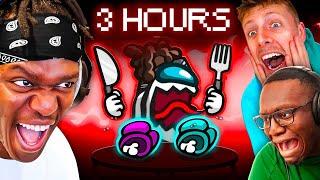 3 HOURS OF SIDEMEN AMONG US TO WATCH WHILST YOU EAT!