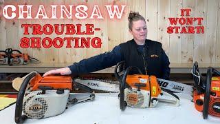 Stihl MS260 026 Chainsaw:    Will Not Start  --   Quick Troubleshooting Guide