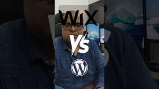Wix vs WordPress Point to point comparison #wix #wordpress #websitetips  #hosting #aitools #startup