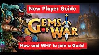 Gems of War New Player Guide 4: WHY and HOW to join a Guild and why it's ESSENTIAL