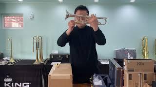 바하 180s 37 Bb트럼펫 언박싱 (Bach 180s 37 Bb-trumpet Unboxing), Unboxing video for Bach 37 180 s Bb key.