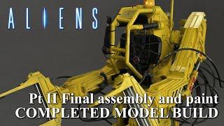 Aliens 1/12 scale Halcyon Power Loader model build Pt II - Final assembly COMPLETED BUILD