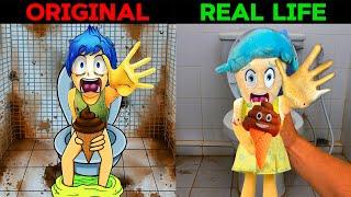 JOY's FAIL | The Best TikTok of Inside Out 2 | REAL LIFE vs ORIGINAL