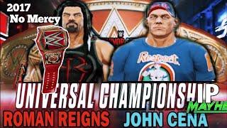 John cena return on Raw and challenge roman in 2017 No mercy | WWE MAHEM