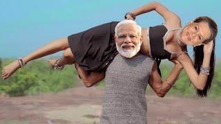 Main Tujhko Bhaga Laya Hun Tere Ghar Se Song Cover By Narendra Modi & Sonia Gandhi