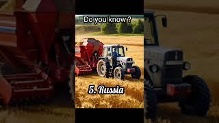 Top 10 Agricultural Production Countries in the world