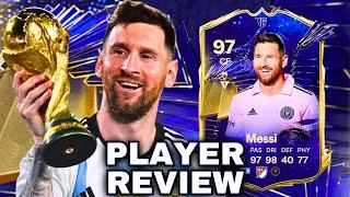 97 TOTY MESSI FROM THE 86+ PICK  | FC 24 Ultimate Team Player Review